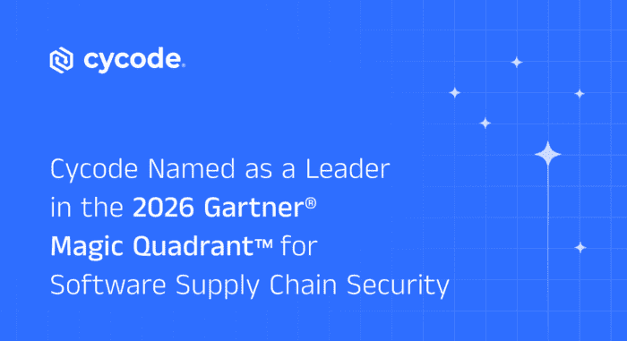 Cycode Named as a Leader in the 2026 Gartner® Magic Quadrant™ for Software Supply Chain Security